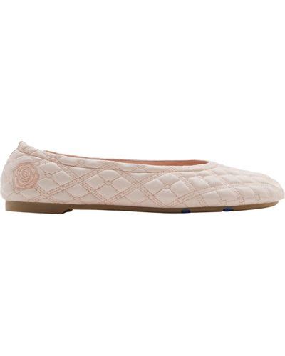 women's burberry pink shoes|burberry flat shoes for women.